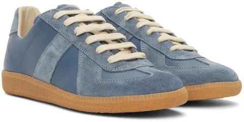 Maison Margiela Replica Leather Sneakers – Men’s Designer Footwear