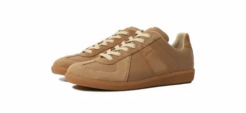 Maison Margiela Tan Replica Sneakers – Leather & Suede