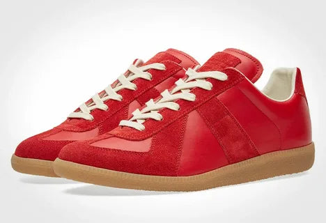 Реплики кроссовок из кожи Nappa и замши