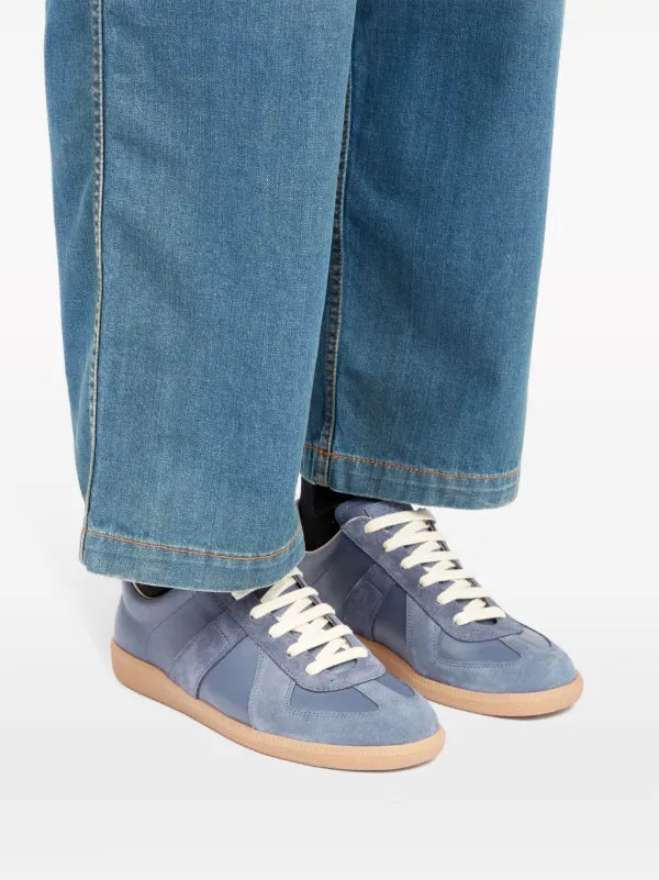 Maison Margiela Replica Leather Sneakers – Men’s Designer Footwear