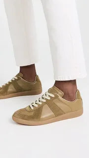 Maison Margiela Tan Replica Sneakers – Leather & Suede