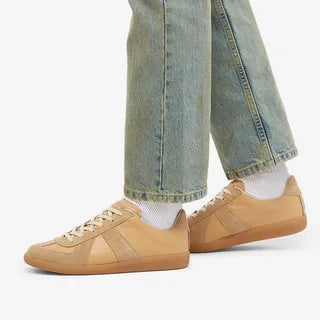 Maison Margiela Tan Replica Sneakers – Leather & Suede