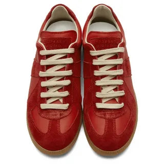 Реплики кроссовок из кожи Nappa и замши