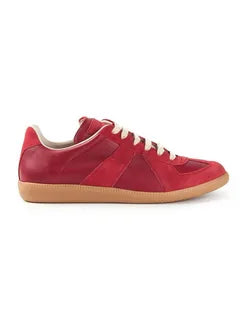 Nappa Leather & Suede Replica Sneakers
